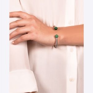 David yurman 3.5mm solari diamond malachite green bracelet